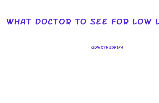 What Doctor To See For Low Libido