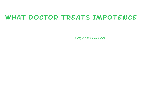 What Doctor Treats Impotence