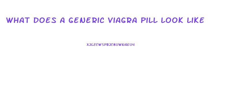 What Does A Generic Viagra Pill Look Like