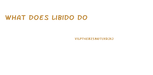 What Does Libido Do