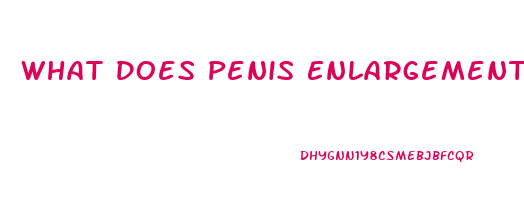 What Does Penis Enlargement Oil Do