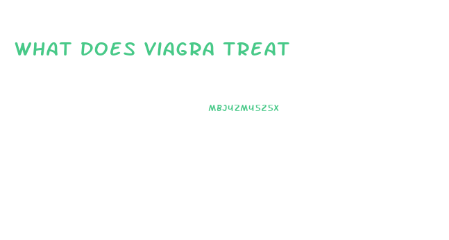 What Does Viagra Treat