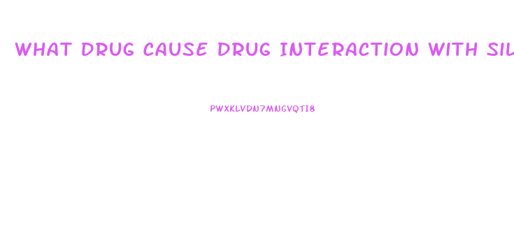 What Drug Cause Drug Interaction With Sildenafil