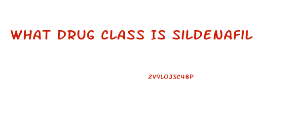 What Drug Class Is Sildenafil