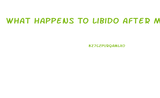 What Happens To Libido After Menopause