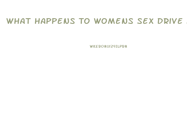 What Happens To Womens Sex Drive As Thry Age