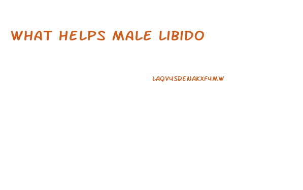 What Helps Male Libido