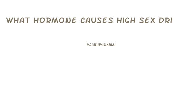 What Hormone Causes High Sex Drive In Females