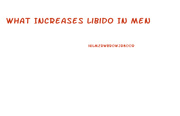 What Increases Libido In Men