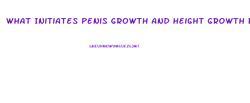 What Initiates Penis Growth And Height Growth During Puberty