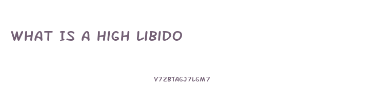 What Is A High Libido