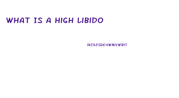 What Is A High Libido