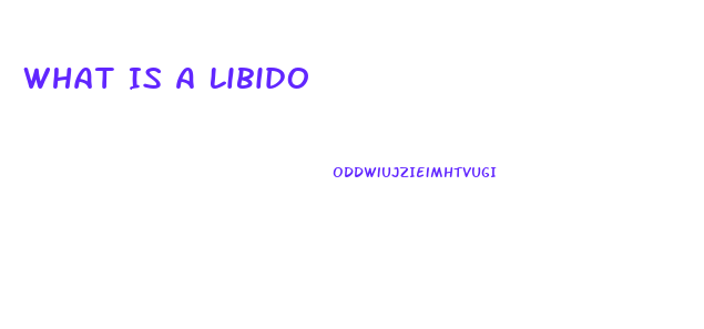 What Is A Libido