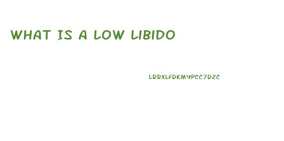 What Is A Low Libido