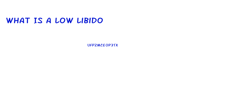 What Is A Low Libido