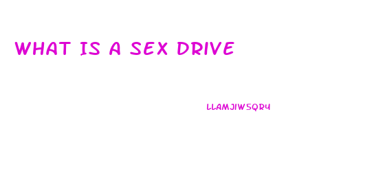 What Is A Sex Drive