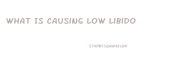 What Is Causing Low Libido