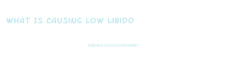 What Is Causing Low Libido