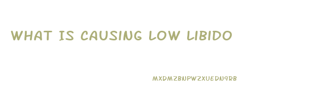 What Is Causing Low Libido