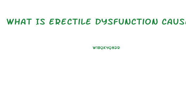 What Is Erectile Dysfunction Causes