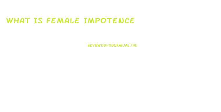 What Is Female Impotence