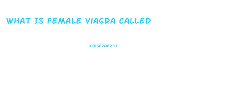 What Is Female Viagra Called