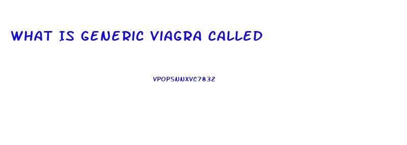 What Is Generic Viagra Called