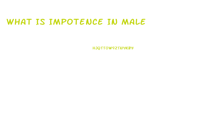 What Is Impotence In Male