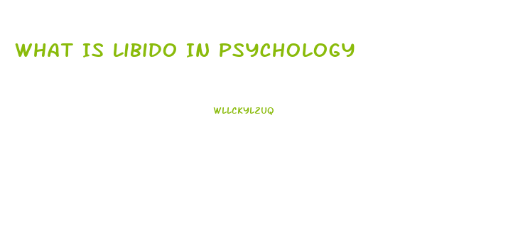 What Is Libido In Psychology