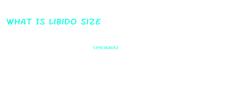 What Is Libido Size