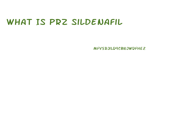 What Is Prz Sildenafil