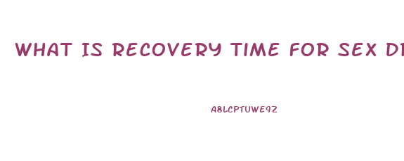 What Is Recovery Time For Sex Drive To Come Back After Stopping Opiates