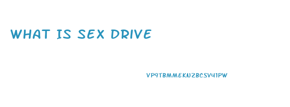 What Is Sex Drive