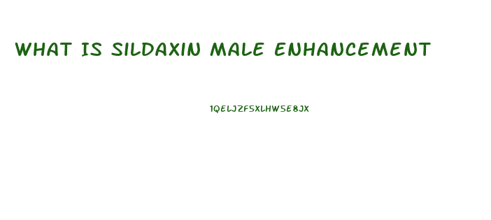 What Is Sildaxin Male Enhancement