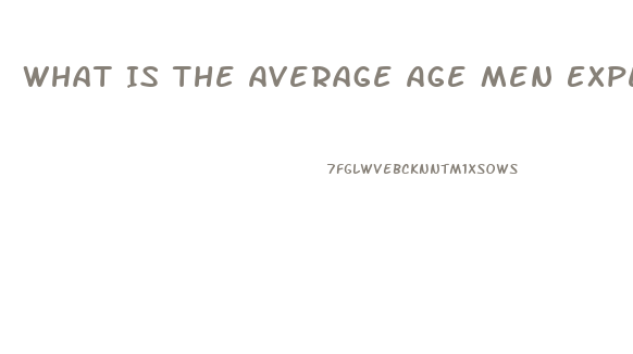 What Is The Average Age Men Experience Impotence