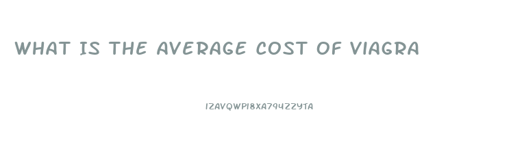 What Is The Average Cost Of Viagra