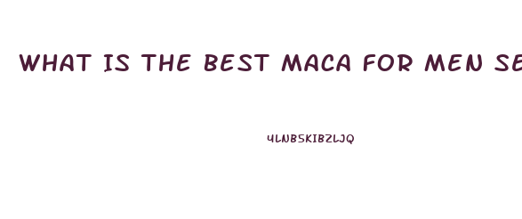 What Is The Best Maca For Men Sex Drive