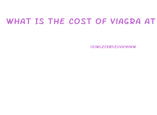 What Is The Cost Of Viagra At Walmart