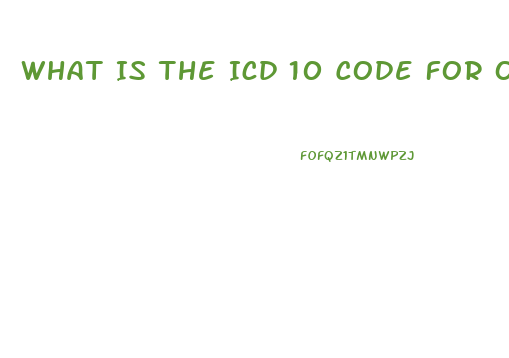 What Is The Icd 10 Code For Organic Impotence