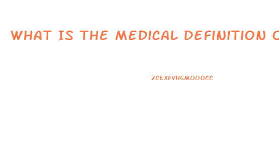 What Is The Medical Definition Of Impotence