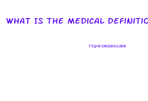 What Is The Medical Definition Of Impotence