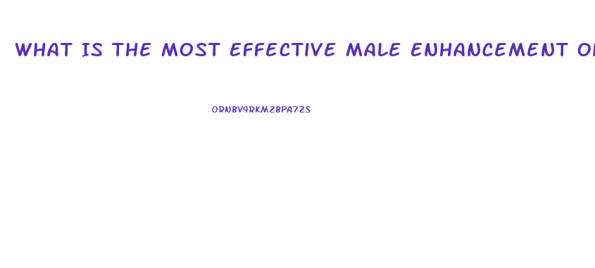 What Is The Most Effective Male Enhancement Oils