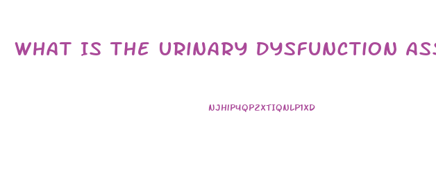 What Is The Urinary Dysfunction Associated With Cauda Equina Syndrome