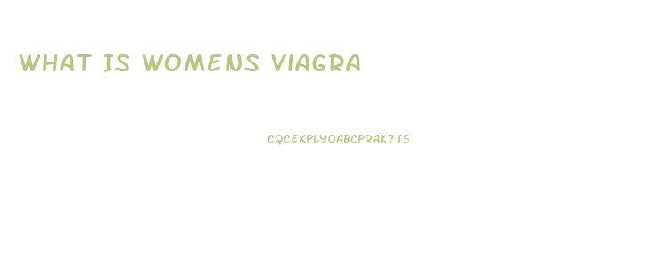 What Is Womens Viagra