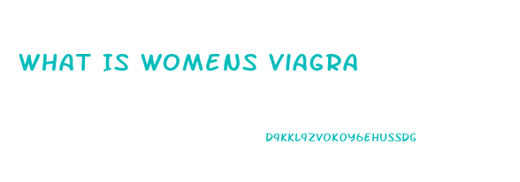 What Is Womens Viagra