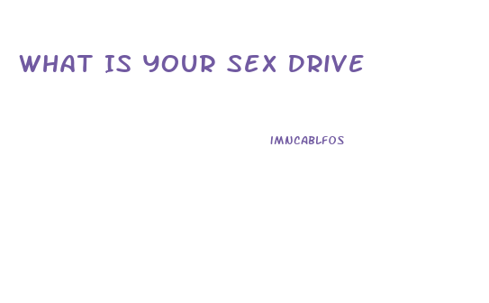 What Is Your Sex Drive
