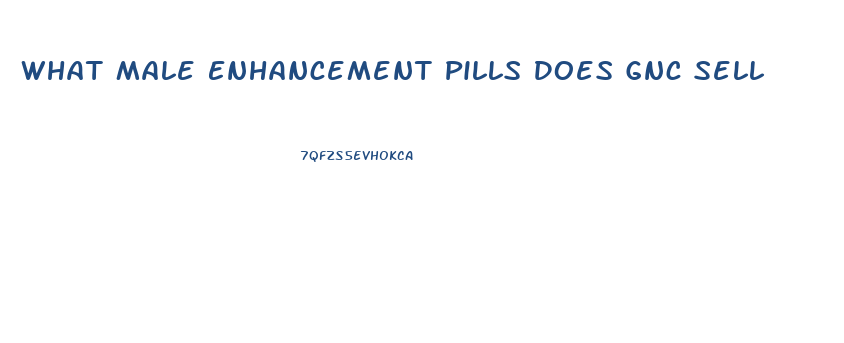 What Male Enhancement Pills Does Gnc Sell