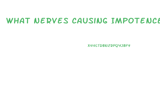 What Nerves Causing Impotence
