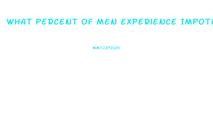 What Percent Of Men Experience Impotence After Prostate Removal