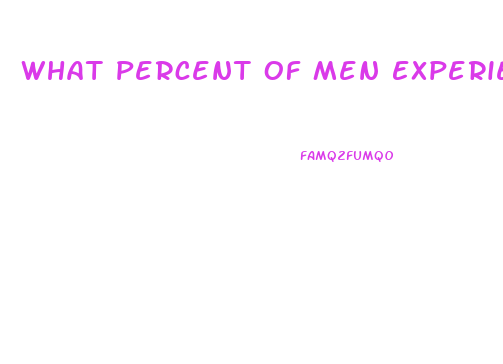 What Percent Of Men Experience Sexual Impotence